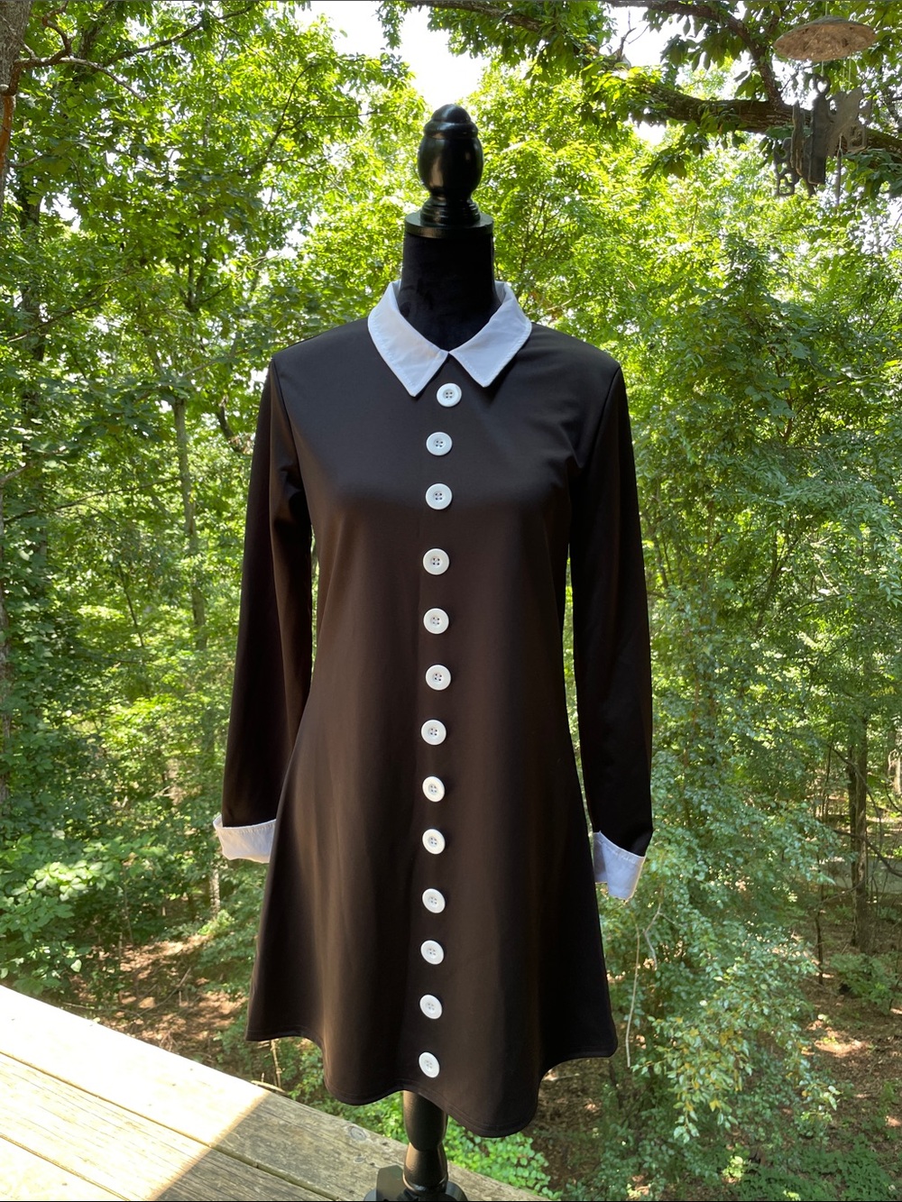SPIRIT THE ADDAMS FAMILY WEDNESDAY COSTUME DRESS